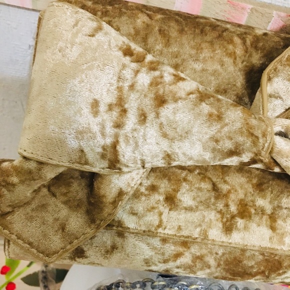 Anthropologie‎ crushed velvet shoulder bag nwot - Picture 6 of 8